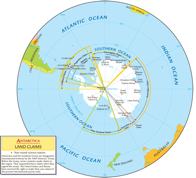 Antartica: Land Claims